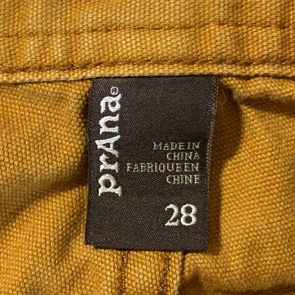 Prana Men's Rawkus 100%‎ Cotton Canvas M3RAWK114 Cargo Shorts Size 28 - Picture 7 of 13